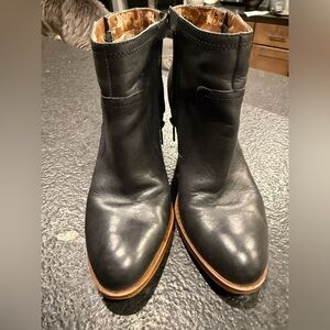 Lucky Brand Black Ankle Boots